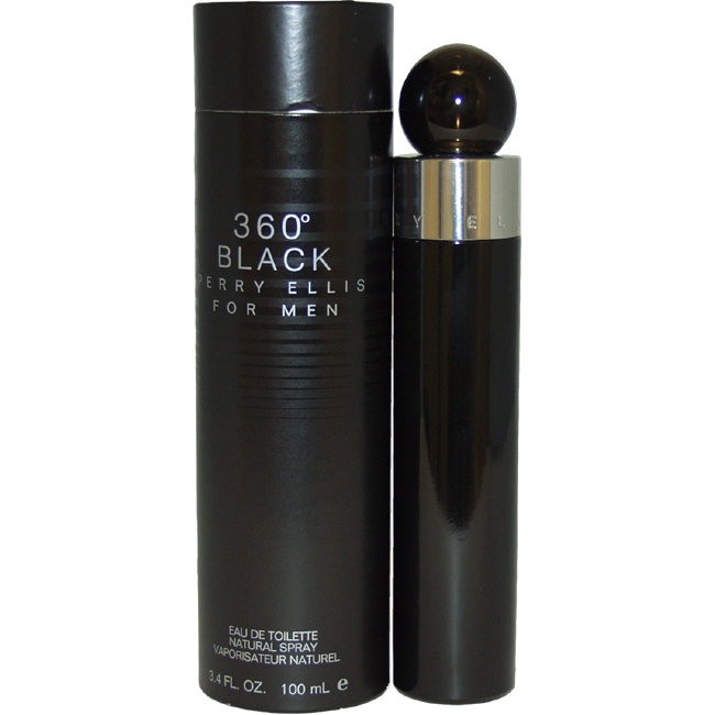 Perry Ellis 360 BLACK(M)EDT SP 3.4oz(LI FREE)