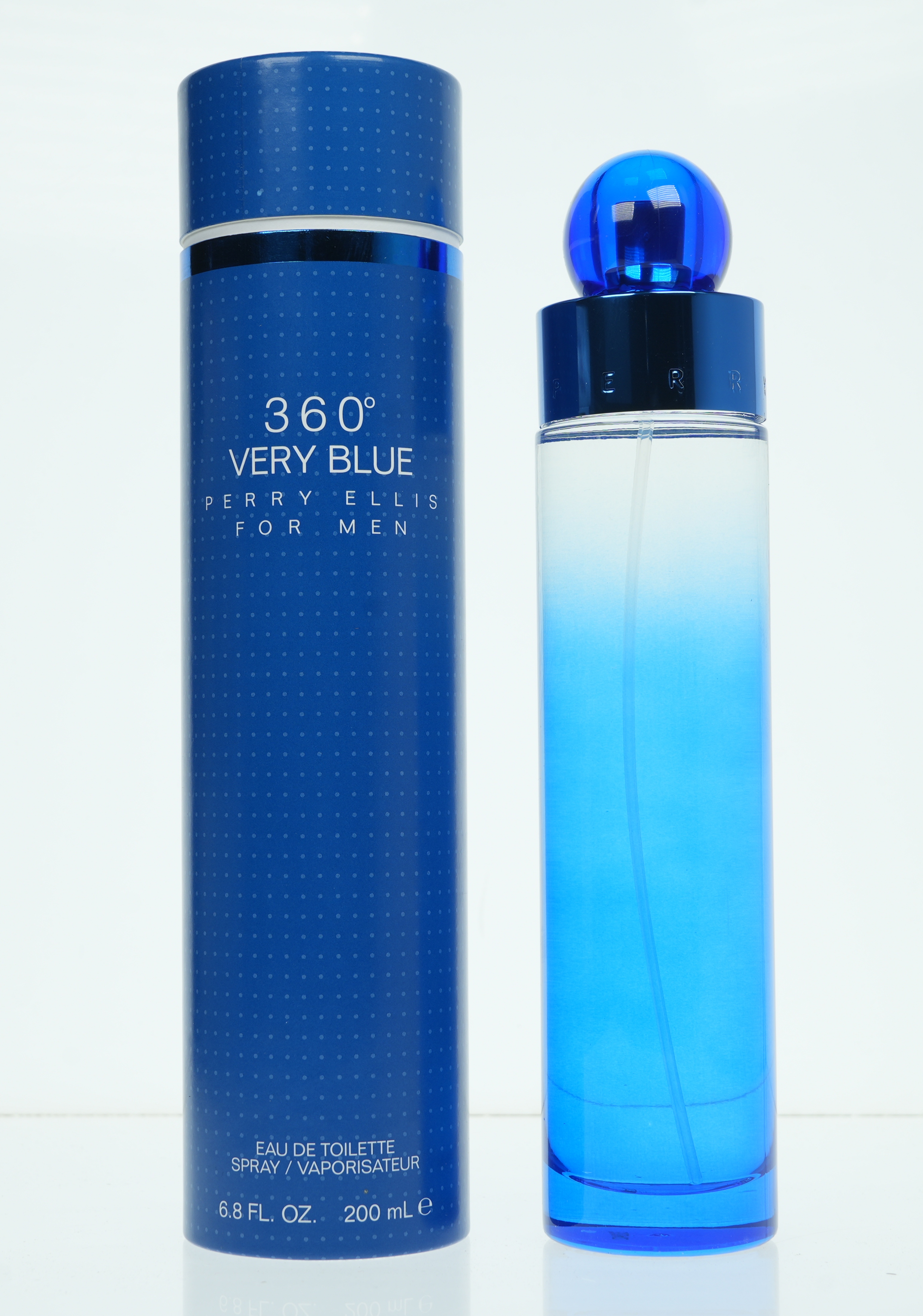 Perry Ellis 360 VERY BLUE(M)EDT SP 6.8oz(LI FREE)