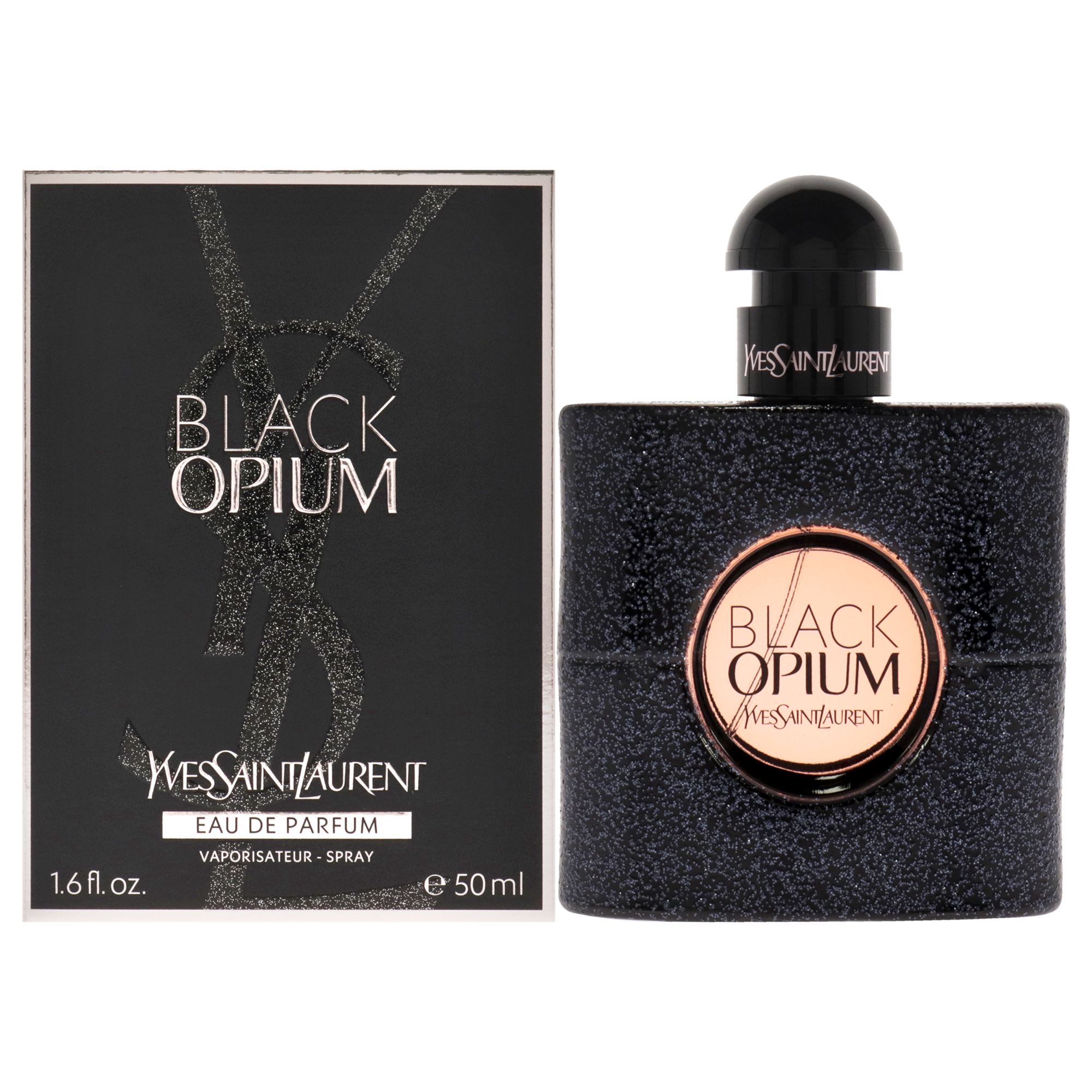 2 Pack Black Opium by Yves Saint Laurent for Women - 1.6 oz EDP