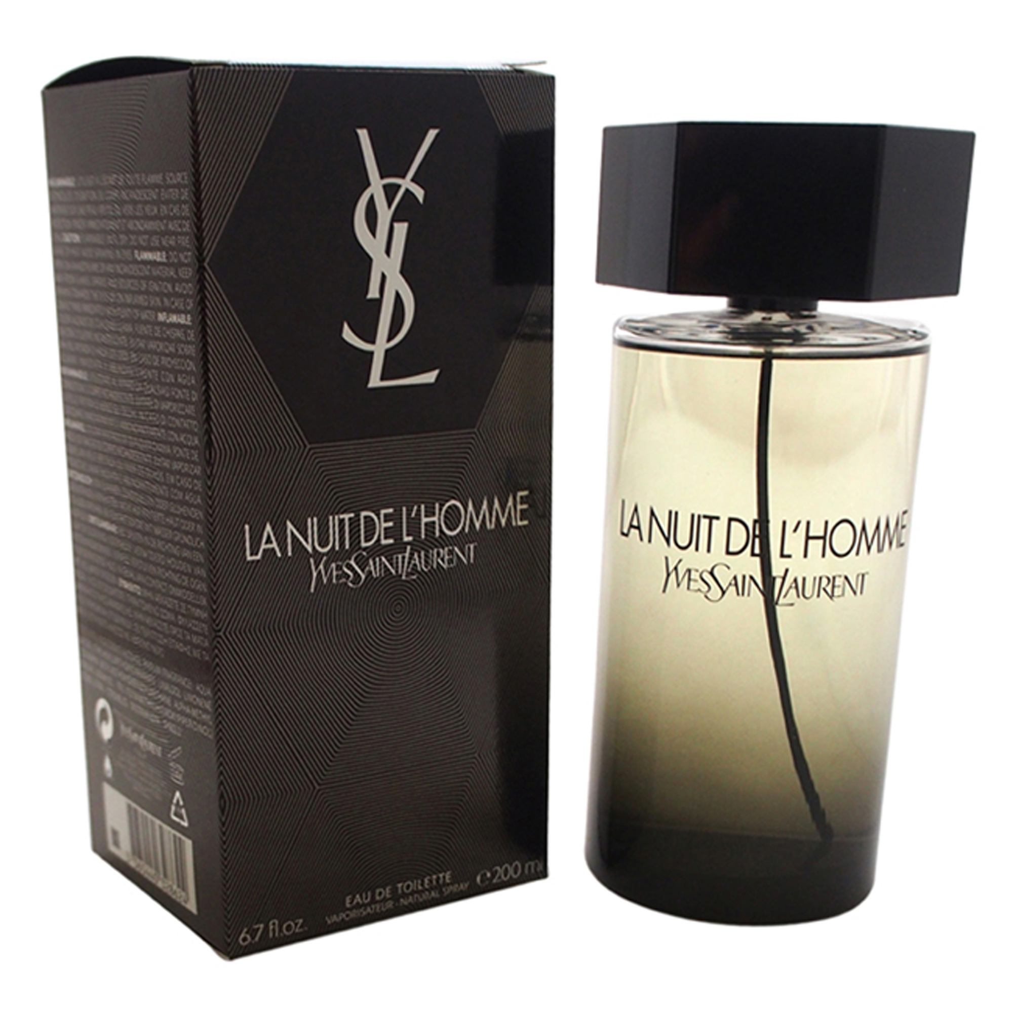 3 Pack La Nuit De LHomme by Yves Saint Laurent for Men - 6.7 oz
