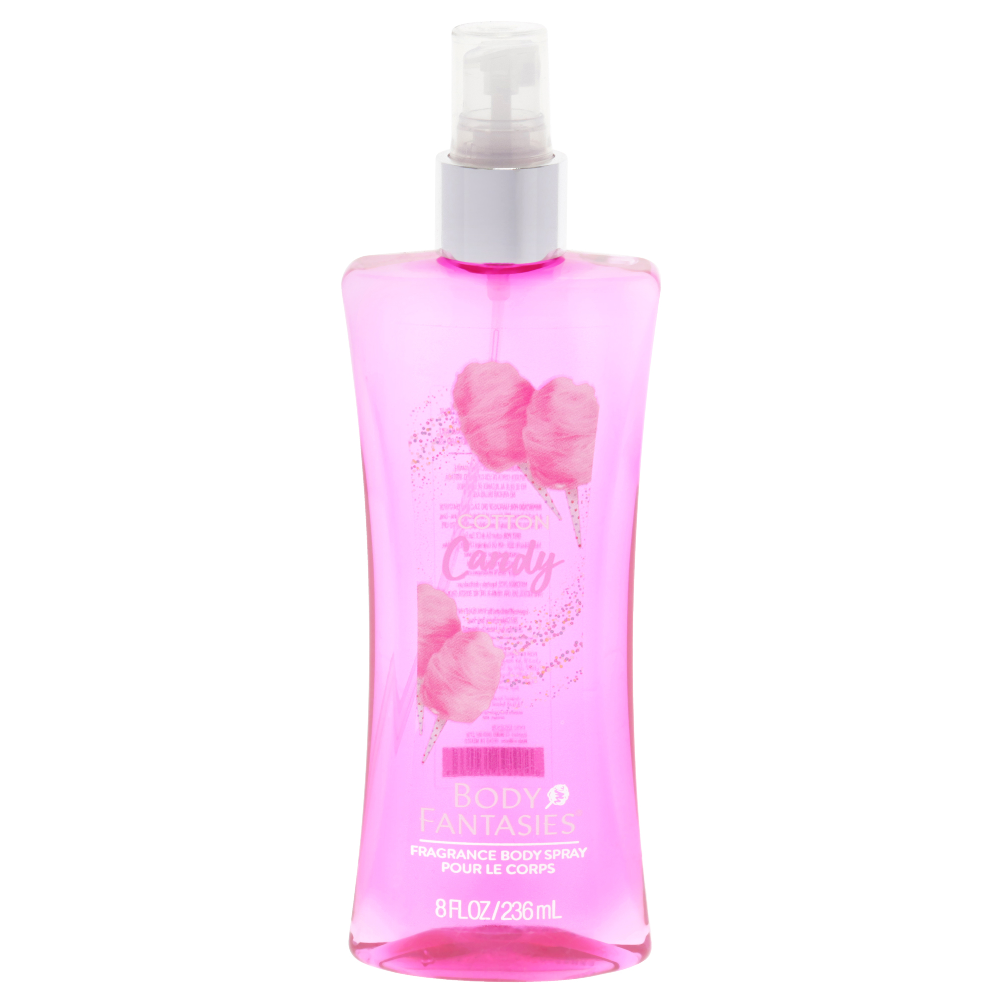 2 Pack Cotton Candy Fragrance Body Spray by Body Fantasies for