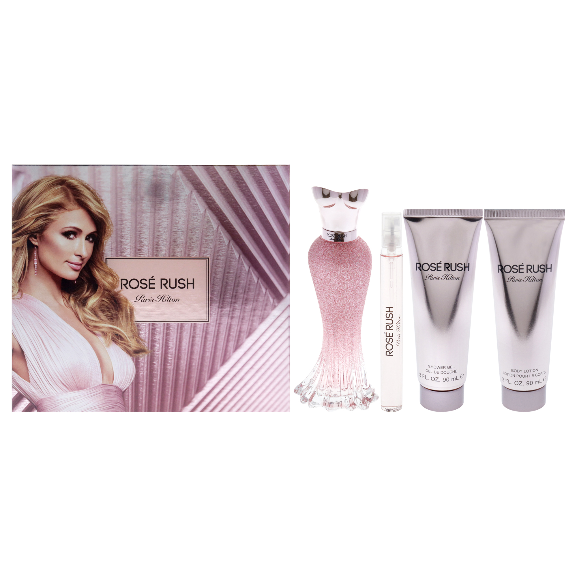 ROSE RUSH Paris Hilton セット Amazon.com : Rosé Rush Paris Hilton For Women Gift Set : Beauty