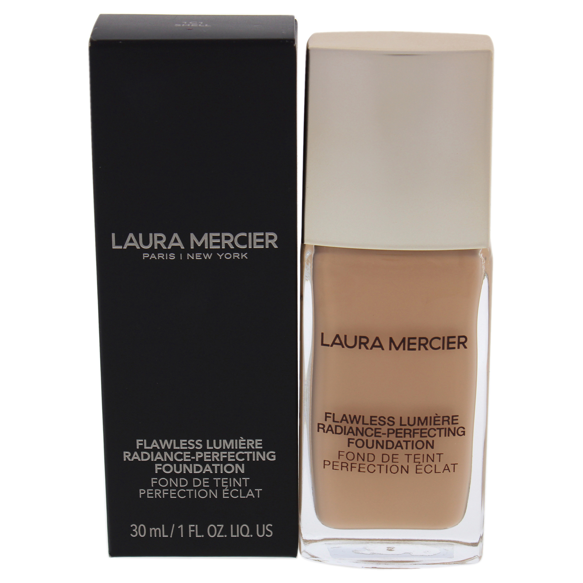 Flawless Lumiere Radiance-Perfecting Foundation-1C1 Shell by Laura