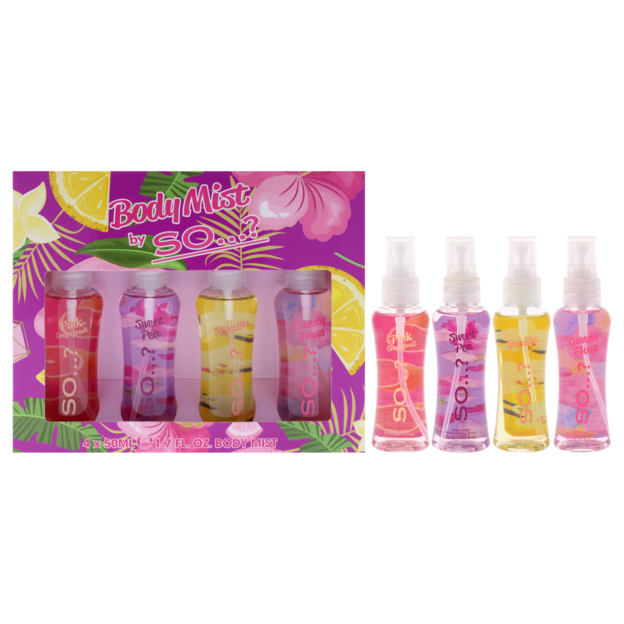 2 Pack Body Mist Set by So?? for Women - 4 Pc Kit Set | eBay