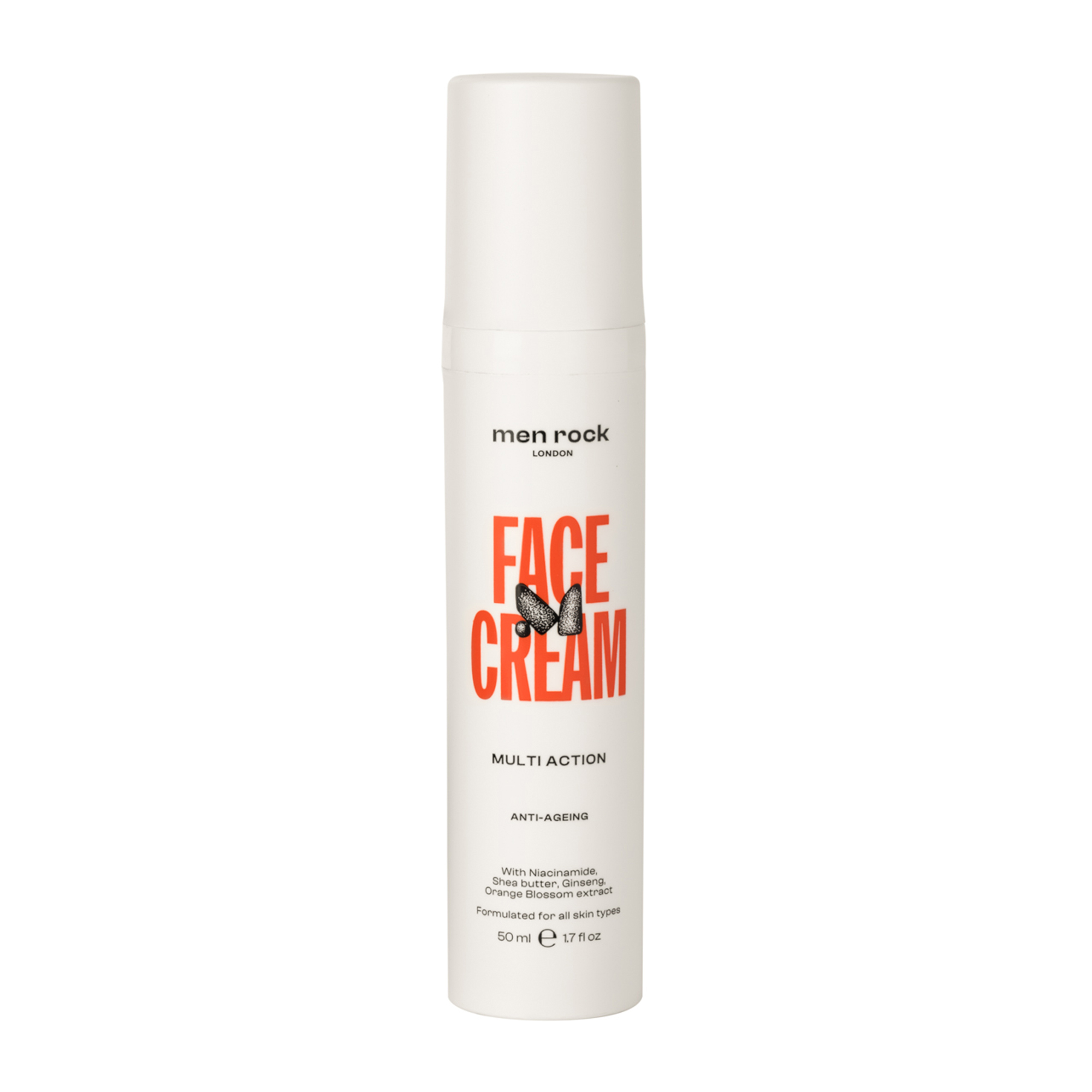 2 Pack Face Cream Multi Action Anti-Ageing by Men Rock for Men