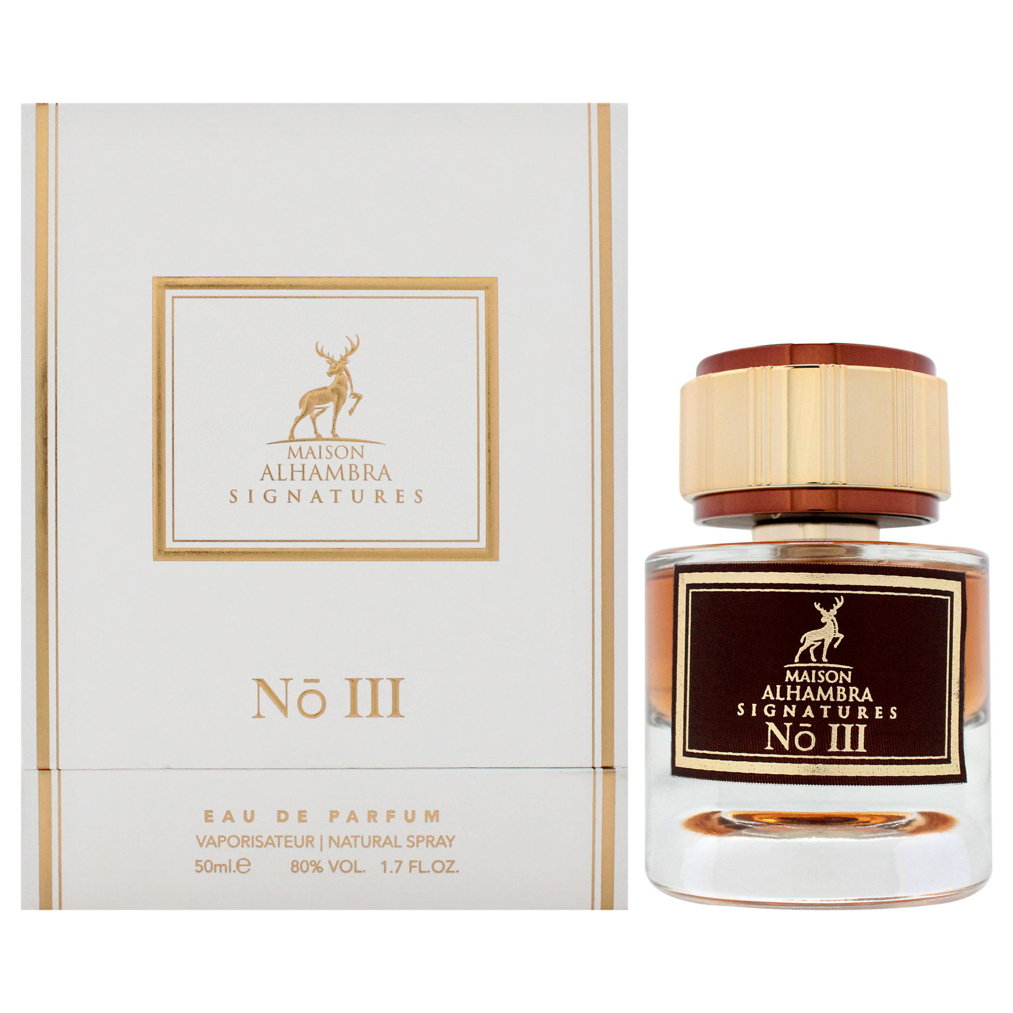 2 Pack Signatures No III by Maison Alhambra for Men - 1.7 oz EDP