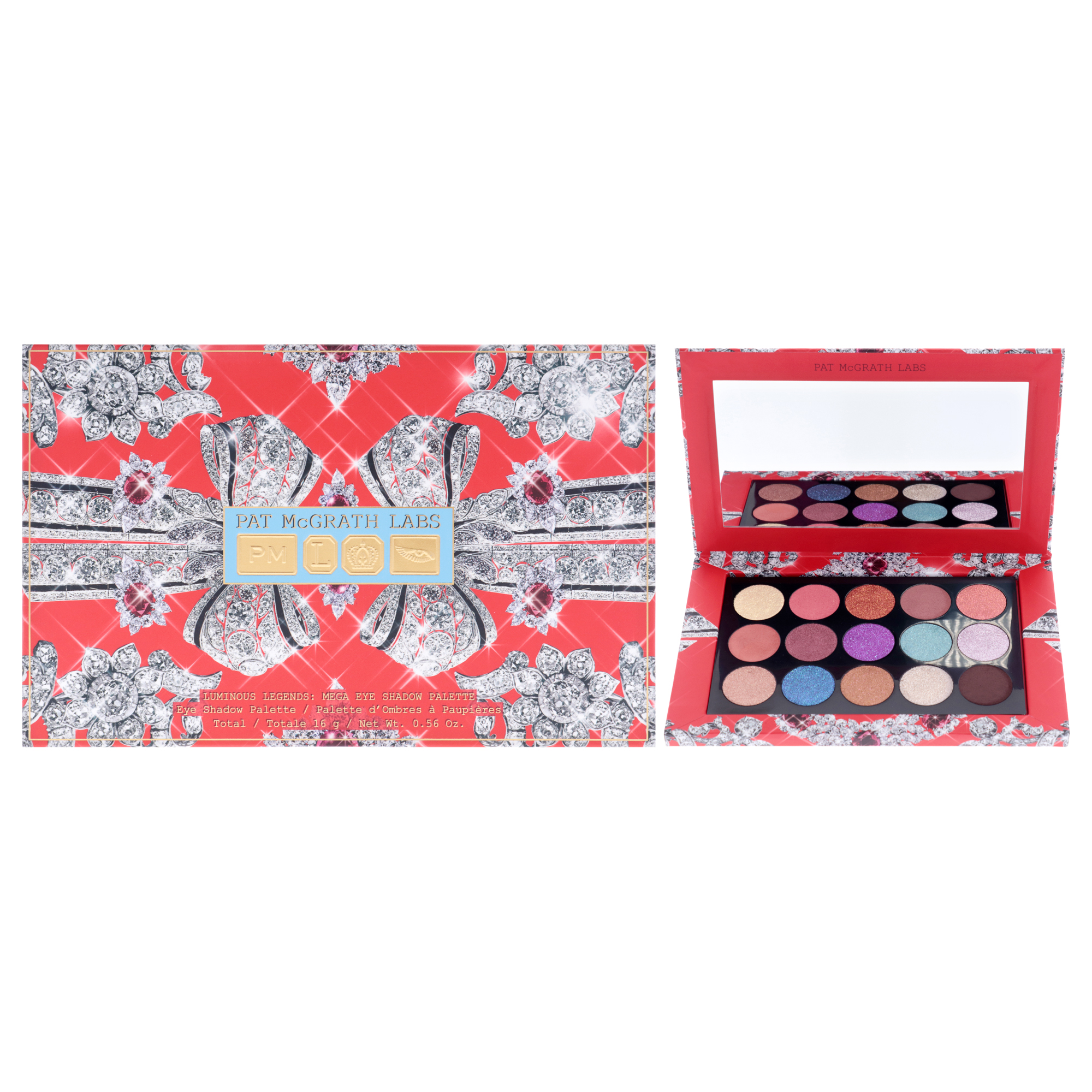 2 Pack Luminous Legends Eye Shadow Palette - Mega by Pat Mcgrath