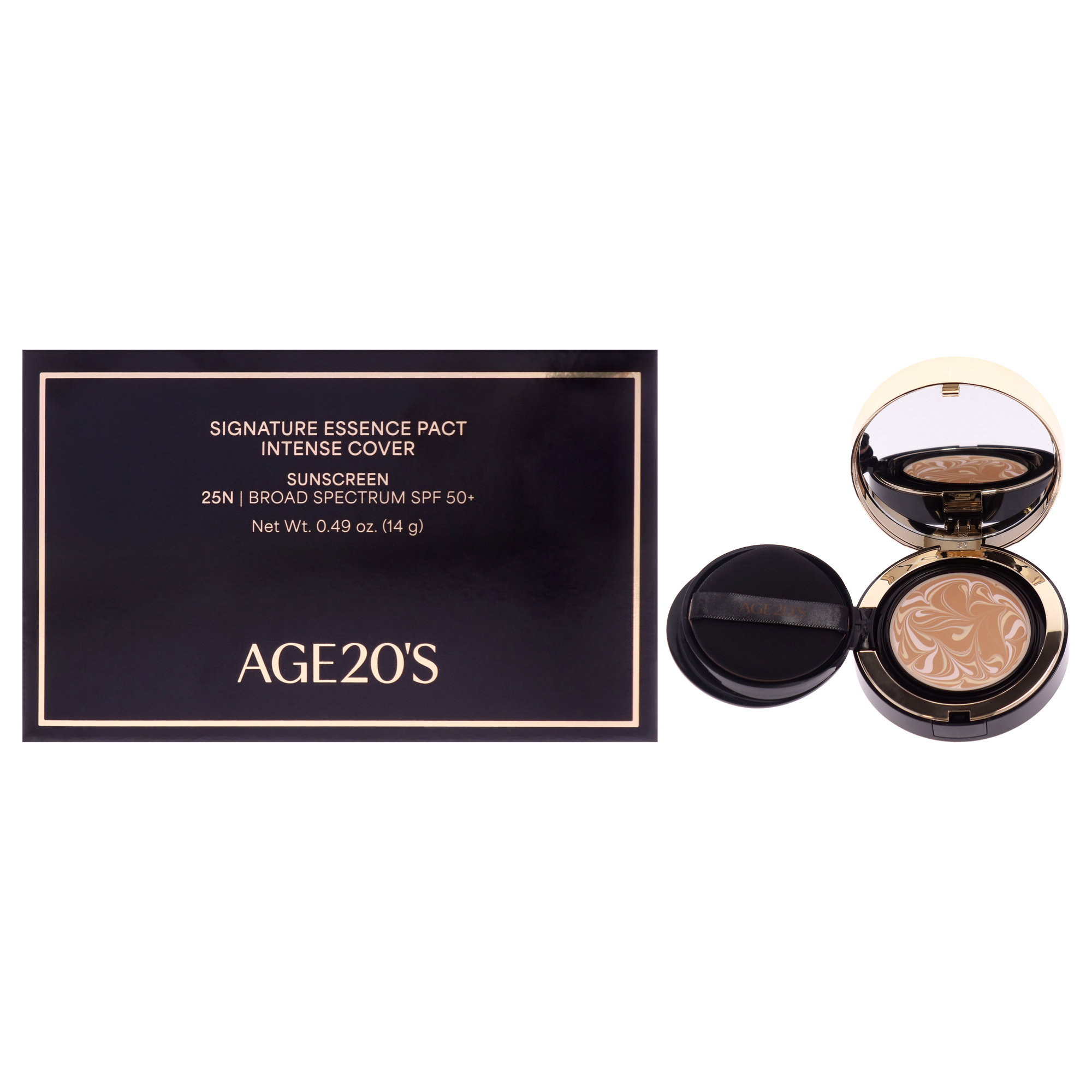 Signature Essence Pact Intense Cover SPF 50 Plus - 25N Sand by